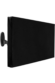 Ecran PC Primematik Housse de protection extérieure pour moniteur écran TV LCD 30-32 86x58x13 cm