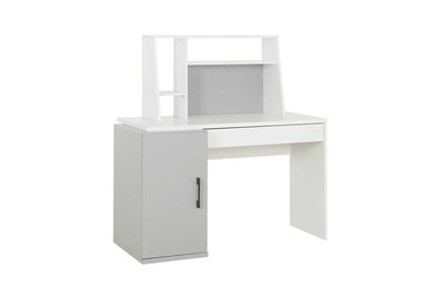 Bureau Tousmesmeubles Bureau Secretaire 1 Porte 1 Tiroir Blanc Gris Moonla L 126 X L 64 X H 128 Neuf Darty Bureau Tousmesmeubles Bureau Secretaire 1 Porte 1 Tiroir Blanc Gris Moonla L 126 X L 64 X H 128 Neuf Darty