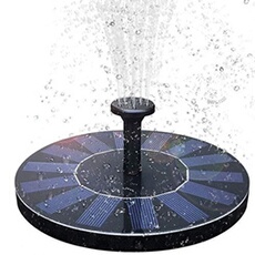 Fontaine Solaire Solaire Etang de Pompe Solaire Monocristalline Pompe à Eau JJZM712