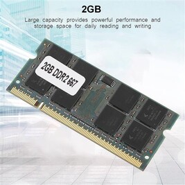 Mémoire RAM DDR2 SODIMM 4 Go 800 MHz PC2-6400 - Pour Ordinateur Portable - 200 Broches, 1,8V