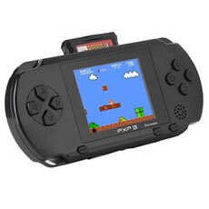 Console rétrogaming GENERIQUE Console de Jeu Portable Classique PXP3,16 bits Lecteur de Console LCD avec Ecran TFT Numérique Couleur - Noir
