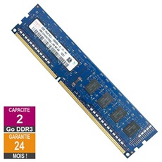 Barrette Mémoire 2Go RAM DDR3 HMT325U6CFR8C-H9 DIMM PC3-10600U