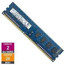 Barrette Mémoire 2Go RAM DDR3 HMT325U6EFR8C-PB DIMM PC3-12800U