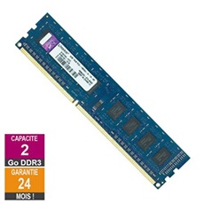 Barrette Mémoire 2Go RAM DDR3 K1N7HK-HYC DIMM PC3-10600U