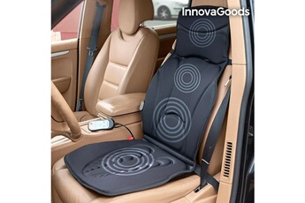 Accessoire siège auto Euroweb Siège de massage thermique pour voiture et chaise 20w noir - siege chauffant et massant