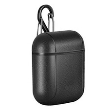 Accessoires audio Non renseigné Housse Étui en Cuir avec Protection pour Apple Carabiner Airpod Écouteurs Ejpj128