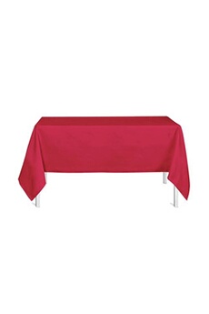 nappe de table today - nappe rectangulaire 140x200 cm - rouge