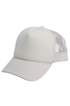 casquette et chapeau sportswear k-up casquette k up trucker kup blanc blanc taille : unique