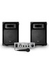Ibiza Sound 2 enceintes passives PA 8/20cm 2x180W 2 voies + Ampli Karaoké Hifi 100W USB/BT + MIC photo 1