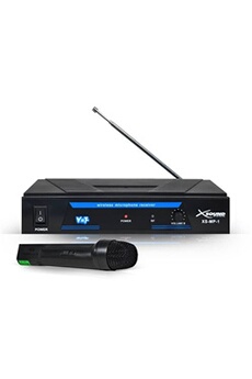 Microphone X-Sound Système micro sans-fil VHF 204.800MHz XSOUND XS-MP-1