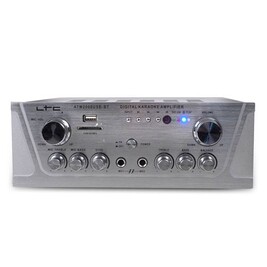 Amplificateur Stéréo LTC ATM7000USB - 2 X 50W, Tuner Numérique Intégré - Connexion USB, Pour Chaîne Hi-fi, Salon