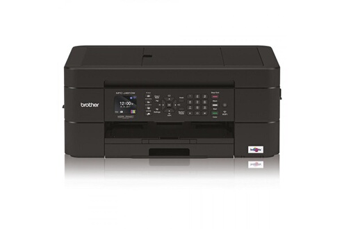 Brother mfcj491dwf1 mfp 6/12ppm 1200x6000dpi adf 20sheets wif noir