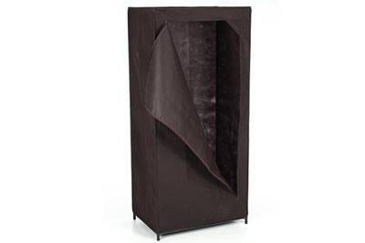 Penderie Portant No Name Esthetique Armoire Penderie En Toile Non Tissee Noir Darty