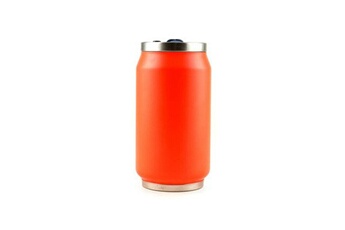 Gourde et poche à eau Yoko Design Canette isotherme orange fluo 280 ml