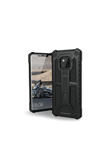 UAG Monarch Series - Coque de protection pour téléphone portable - cuir fleur, alliage métallique - noir - pour Huawei Mate 20 Pro