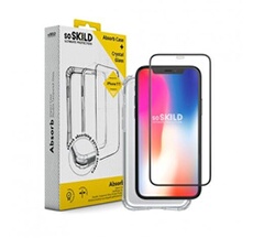 Absorb 2.0 Impact - Coque de protection pour téléphone portable - polyuréthanne thermoplastique (TPU) - transparent - pour Apple iPhone XS Max