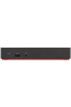 Station d'accueil Lenovo ThinkPad USB-C Dock Gen 2 - Docking station - USB-C - HDMI, 2 x DP - GigE - 90 Watt - EU - for ThinkPad T480; T490; T490s; T590; X1 Carbon (6th Gen);