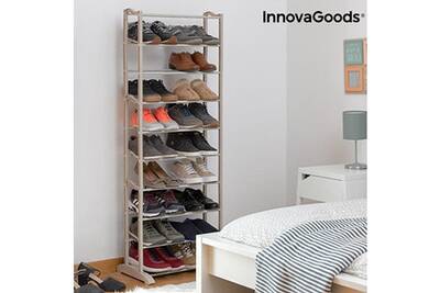 Etagere Rangement Euroweb Etagere A Chaussures A 10 Etageres 25 Paires Meuble Range Chaussures Darty Etagere Rangement Euroweb Etagere A Chaussures A 10 Etageres 25 Paires Meuble Range Chaussures Darty