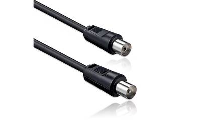 Antennes satellites et câbles 100m 4K Ready RG6Câble coaxial numérique pour  TV-noir | Rakuten