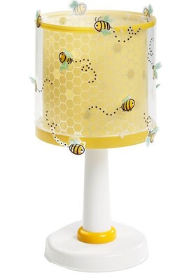 Lampe à poser Dalber lampe de table Bee Happy 29 cm jaune