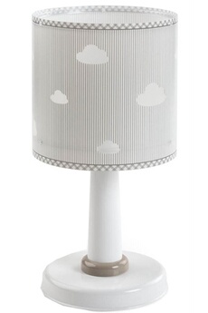 lampe à poser dalber lampe de table sweet dreams 30 cm gris