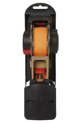 Rangement et transport mobilité ProPlus sangle d'arrimage avec rochet  350 cm noir/orange