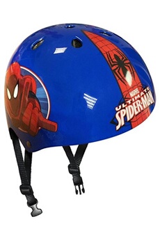 casque de skate Spider-Man bleu / rouge