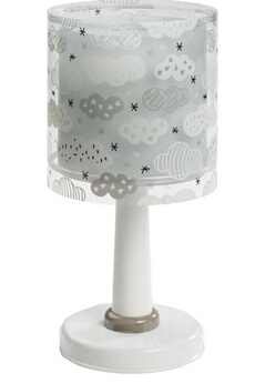 lampe à poser dalber lampe de table clouds 30 cm gris