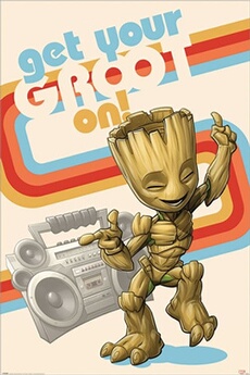 Poster et affiche Guardians Of The Galaxy Maxi Poster 61 x 91,5 cm Get Your Groot On