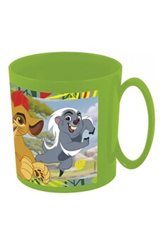 vaisselle guizmax tasse la garde du roi lion micro onde, mug plastique -