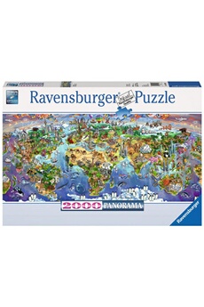 Boite à musique Ravensburger Ravensburger - puzzle 2000 pièces - merveilles du monde