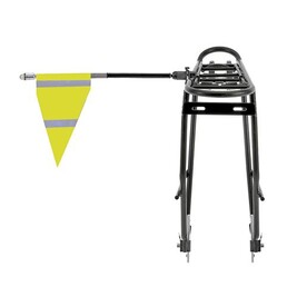 Drapeau De Sécurité Réfléchissant Pour Vélo Enfants - Kit Avec 5 Tiges Fibre De Verre Et Adaptateurs