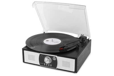 Platine Vinyle Fenton Platin Disque Fenton Rp175b Bluetooth Placage Bois Ebene Usb Darty
