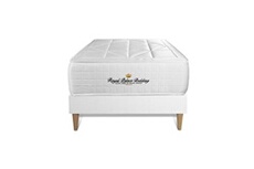 Ensemble Matelas ressorts ensachés + mémoire de forme maxi épaisseur Windsor 90x200
