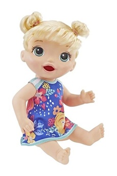 Poupon Hasbro baby doll Baby AliveSuper Snacks 33 cm bleu foncé