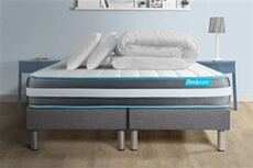 PACK BODYFORM 180x200 Mémoire de forme 3 zones + 2 oreillers + couette