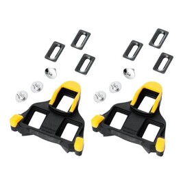 Taquets SPD SL Cleats Pour Pédales Shimano – Lot Accessoires Vélo Route VTT – Rouge – Avec Vis & Plaques Acier