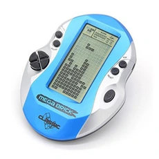 Console rétrogaming OEM Console jeux de brique rétro portable avec 26 jeux classiques - Bleu