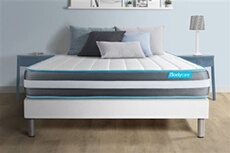 Ensemble BODYFORM 140x190 Mémoire de forme 3 zones