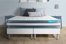 Ensemble BODYFORM 180x200 Mémoire de forme 3 zones