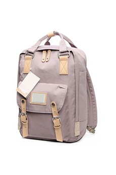 sac à dos pour ordinateur portable generique sac à dos etudiant ecole voyage sport cartable 38 * 28 * 15 cm violet yonis