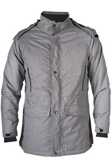 veste de randonnée horka veste d'extérieur extremedames polyester gris
