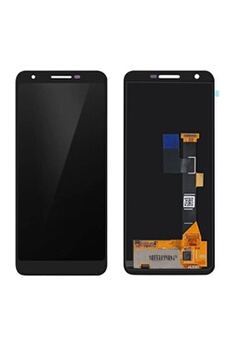 Pièces détachées téléphone mobile Google Afficheur LCD Pixel 3A Bloc Ecran avec Tactile Original Noir