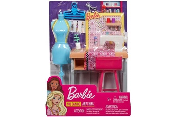 Poupée Barbie Coffret barbie atelier de mode