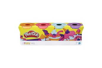 Autres jeux d'éveil Play-doh Pâte à modeler play doh assortiment 4 pots de couleur sweet