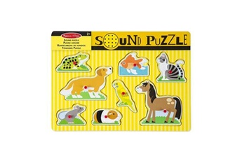 Puzzle MELISSA & DOUG Puzzle sonore melissa & doug animaux domestiques 10730