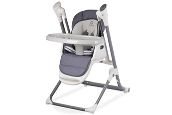 Transat et balancelle bébé Lionelo Niles 3en1 balancelle motorisée et connectée + chaise haute + transat