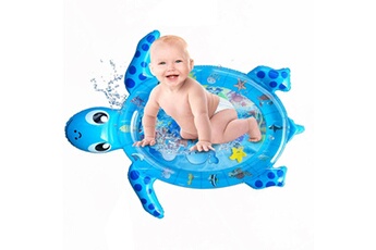 Autres jeux créatifs AUCUNE Matelas gonflable pour le ventre matelas d'eau en forme de tortue de mer pour bébés bleu