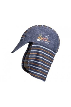 casquette et chapeau goodies playshoes capuchon ahoi bleu junior résistant aux uv 49 cm