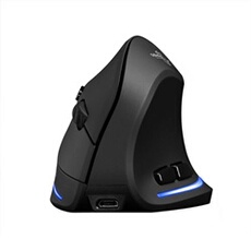 Zélotès F-35 2,4 Ghz Sans Fil Rechargeable 2400Dpi 6 Bouton Vertical Souris